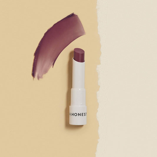 Honest Beauty Tinted Lip Balm | Antioxidant-Rich Acai Extracts + Avocado Oil | Ewg Certified, Vegan, Cruelty Free | Plum Drop
