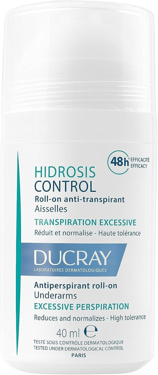 Ducray Hidrosis Control Antiperspirant Roll-On Underarms 40Ml