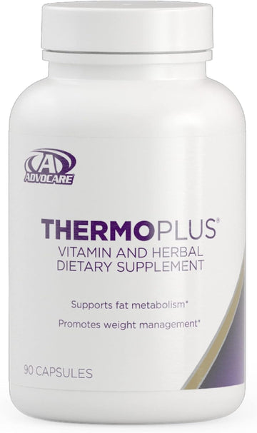 Advocare Thermoplus Vitamin & Herbal Dietary Supplement - Supports Healthy Metabolism* - Contains Thiamine, Sage Extract & Oolong Tea Extract - 90 Capsules