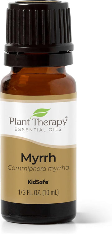 Plant Therapy Myrrh Essential Oil 100% Pure, Undiluted, Natural Aromatherapy, Therapeutic Grade 10 Ml (1/3 Oz)