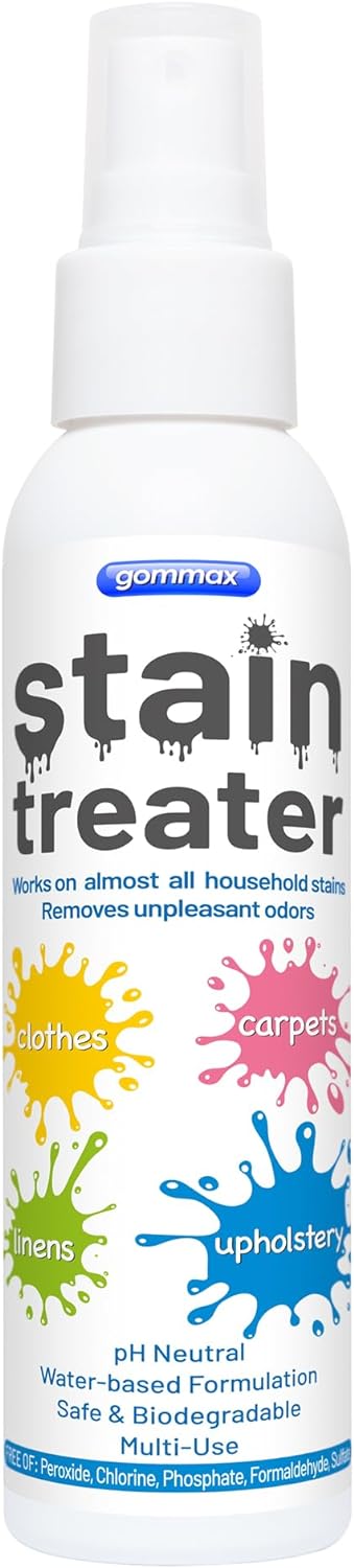 Stain Remover Spray, Baby Stain Treater for Laundry, Messy Eater Stain Treater Spray, Fabric Stain Remover for Spots on Clothes, Underwear, Carpets, Linens, 4 oz Spray Bottle (1)