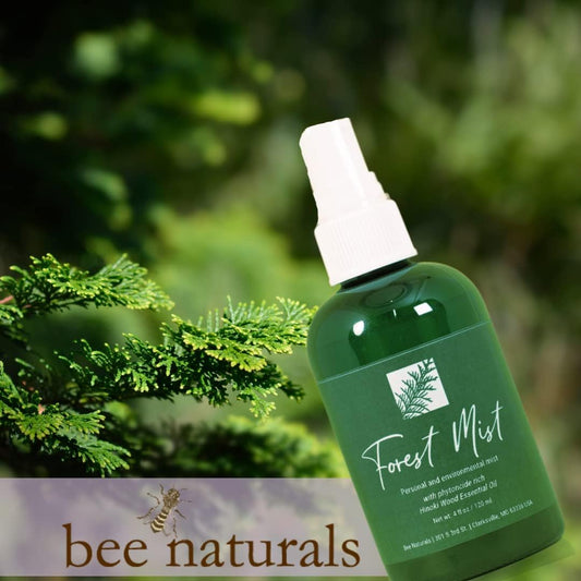 Forest Essence Bliss - Bee Naturals Forest Mist - Hinoki Wood Aromatherapy Spray, Phytoncide-Rich for Relaxation & Stress Relief - Versatile Mist for Personal & Environmental Harmony, Cruelty-Free : Beauty & Personal Care