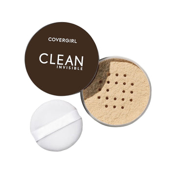 Clean Invisible Loose Powder Translucent Dark