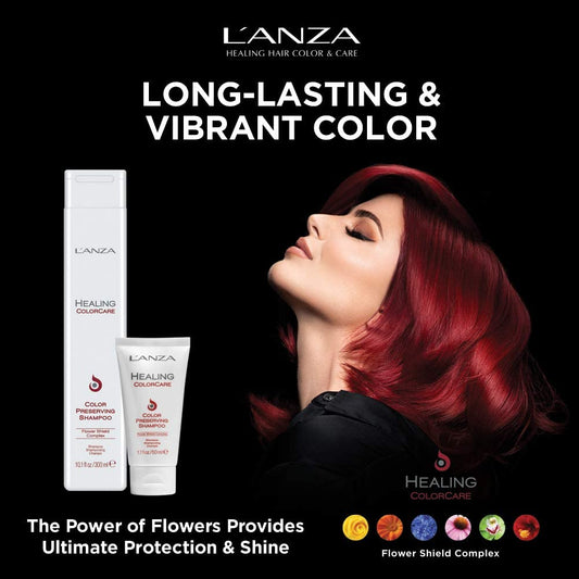 L'Anza Healing Colorcare Color Preserving Shampoo, Hair Dye Shampoo To Protect Color And Restore Damage, For Healthy And Vibrant Hair With Shampoo For Color-Treated Hair, Luxury Hair Care (1.7 Fl Oz)