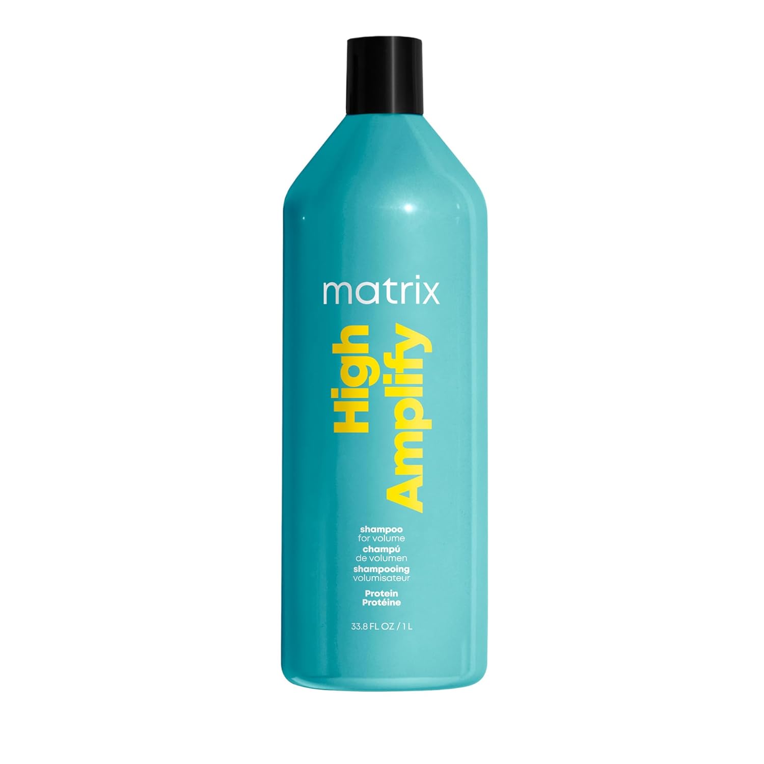 Matrix High Amplify Volumizing Shampoo | Instant Lift & Lasting Volume | Silicone-Free | Boost Structure In Fine, Limp Hair | Salon Professional Shampoo | Packaging May Vary