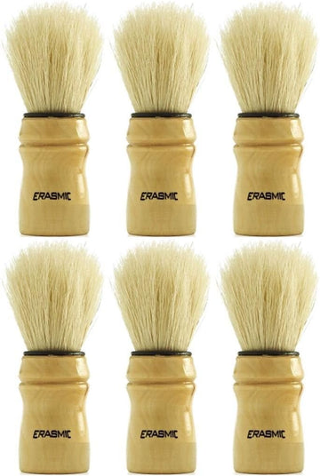Twelve Packs Of Erasmic Pure Bristle Shave Brush