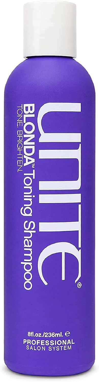 Unite Blonda Shampoo Toning For Unisex 8 Oz Shampoo