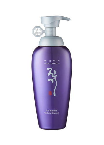 Daeng Gi Meo Ri- Jin Gi Vitalizing Shampoo, Calamus Water, Provides Moisture To Frizzy And Split Hair, Smooth And Shiny Hair, 500Ml With Stopper