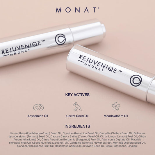 MONAT REJUVENIQE® Oil Multi-Purpose Hair & Skin Treatment with 13+ Natural Plant and Essential Oils, Hydrates and Strengthens, 30 ml (1.0 fl.oz.)