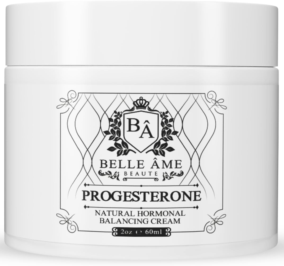 Natural Progesterone Cream For Women, Bioidentical Hormones For Women, Perimenopause & Menopause Cream For Hormonal Balance, 1,000 Mg Usp Bioidentical Progesterone, Made In The Usa, 2 Oz (60 Ml)