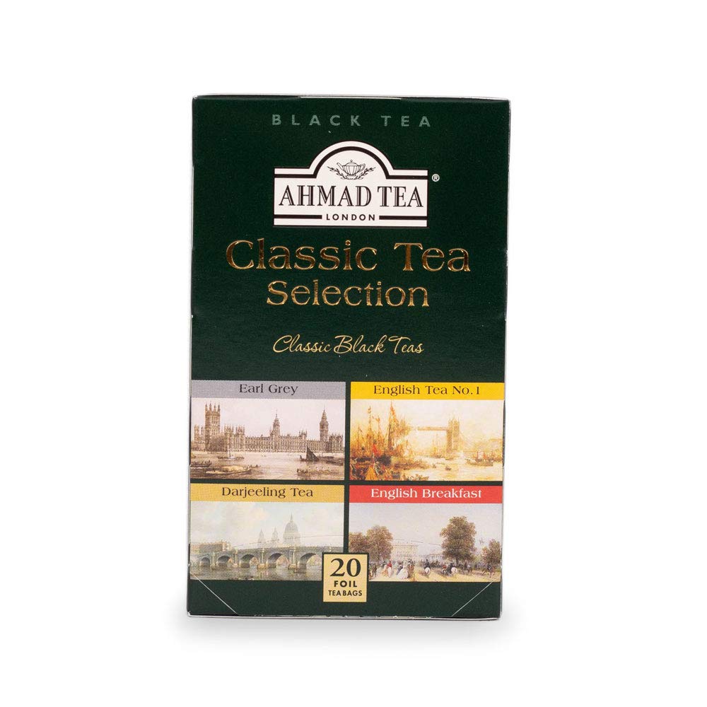 Ahmad Tea Classic Tea Selection, 20-Count (Pack Of 6)