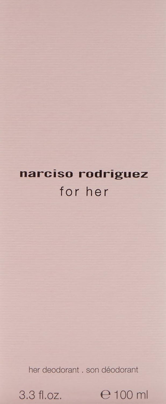 Narciso Rodriguez By Narciso Rodriguez For Women. Deodorant Spray 3.4-Ounces
