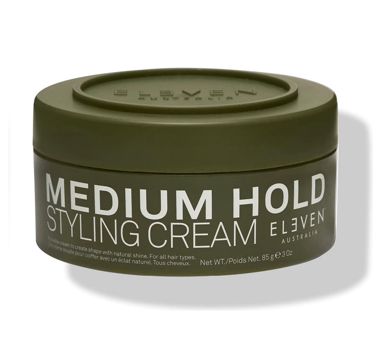 Eleven Australia Medium Hold Styling Cream Create Shape With A Natural Shine - 3 Oz
