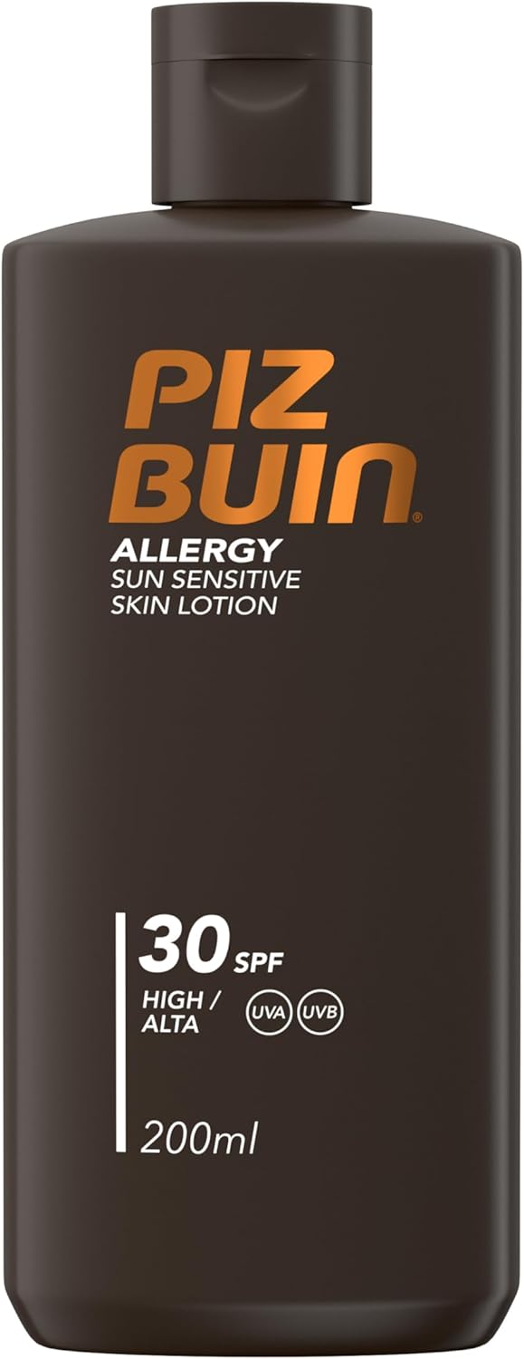 Piz Buin Allergy Sun Sensitive Skin Lotion Spf 50+, 200Ml (Pack Of 2)