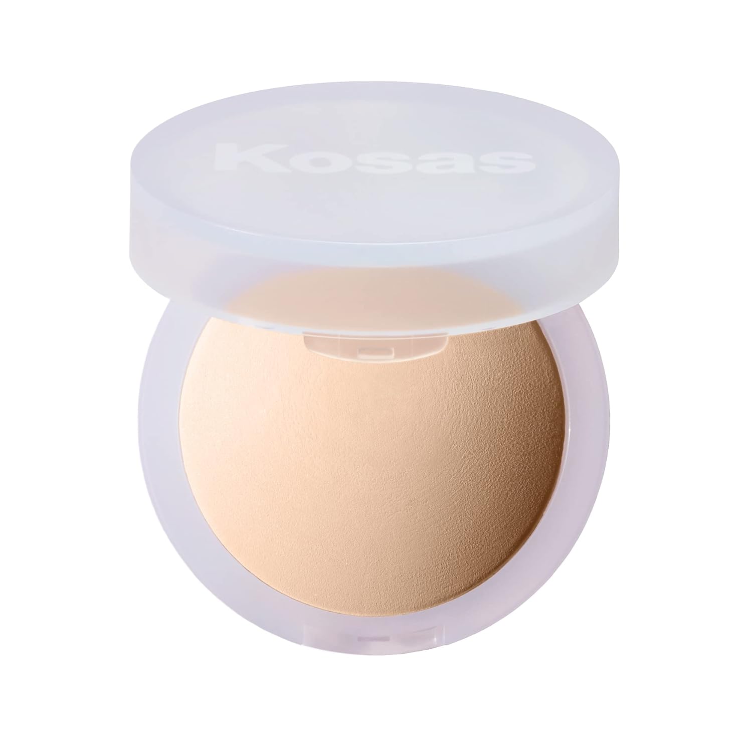 Kosas Cloud Set Face Setting Powder - Smoothing Shine Control, Soft, Sheer Translucent Makeup Finish, Portable & Long-Lasting Loose Pressed Baking Powder - Comfy (Sheer Medium)