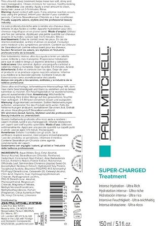 Paul Mitchell Super-Charged Treatment, Intense Hydration For Dry Hair, 5.1 oz : Beauty & Personal Care