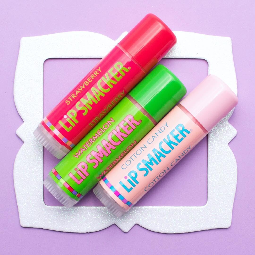 Lip Smackers Disney Frozen 2 Flavored Lip Balm - Moisturizing, Soothing Trio Mythical Juniper, Vanilla Snow-It-All, & Optimistic Berry