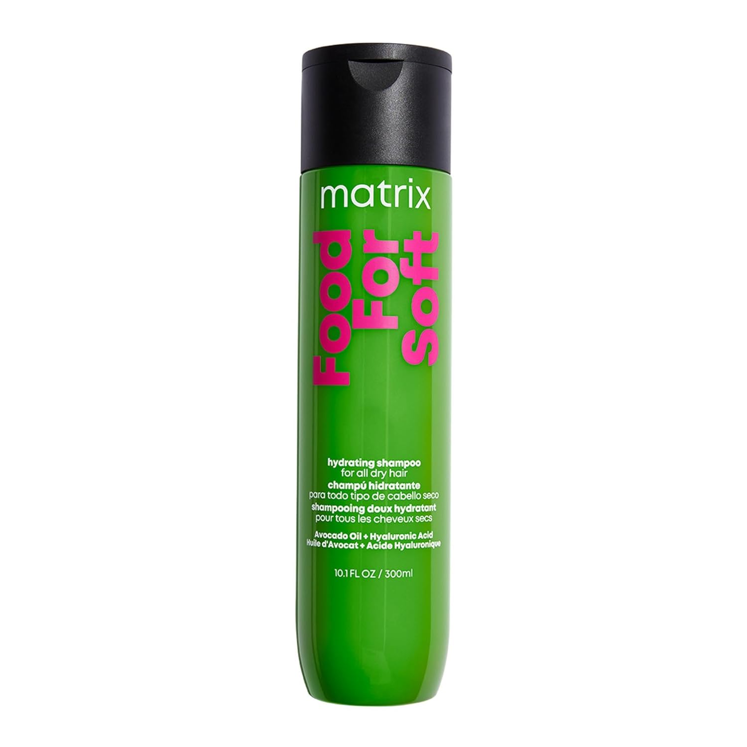 Matrix Food For Soft Shampoo | Hydrating Shampoo For Dry & Brittle Hair | Moisturizes, Softens, & Smooths | With Avocado Oil & Hyaluronic Acid | Suitable For Color Treated Hair | Vegan