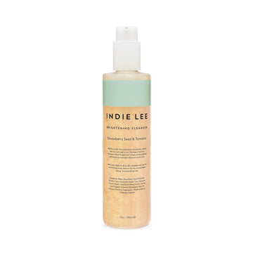 Indie Lee Brightening Facial Cleanser - Daily Hydrating Cleanser, Makeup Remover & Exfoliating Face Mask To Brighten, Firm & Protect Dry Skin - Clean, Gentle Face Wash (4.2Oz)