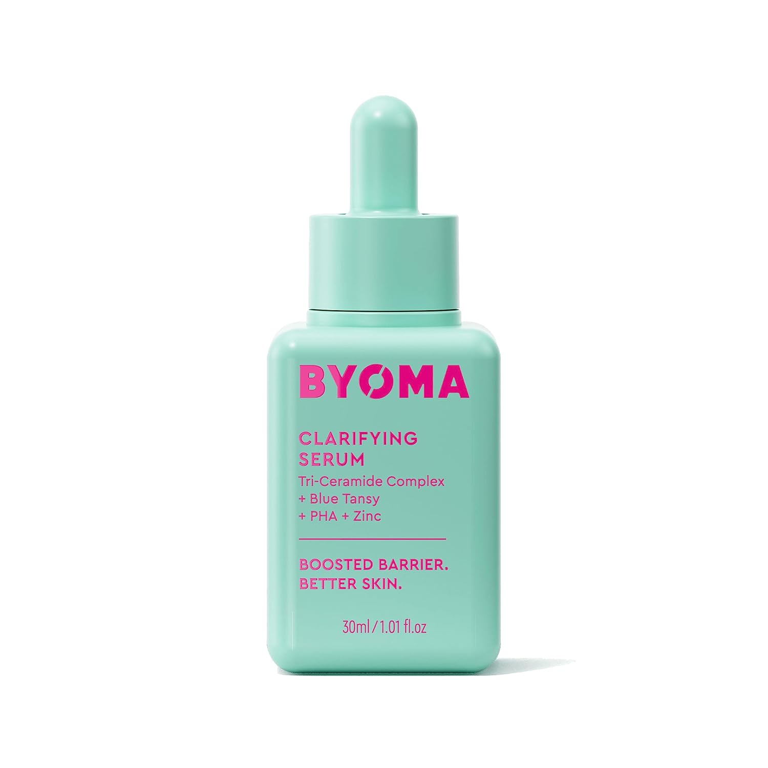 Byoma Clarifying Serum - Barrier Repair Serum - Clarifying Facial Serum For Acne Prone Skin - Calming Face Serum With Ceramides, Blue Tansy, Pha & Zinc - Balanced & Healthy Skin - 1.01 Fl. Oz