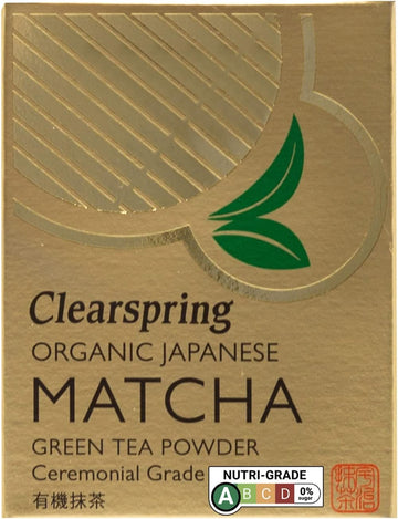 Clearspring Organic Japanese Matcha Green Tea Powder Ceremonial Grade, 30G