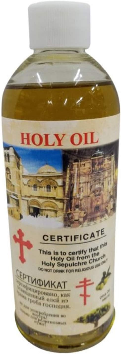 Bethlehem Gifts Tm 200Ml Large Holy Oil From Bethlehem - Made In Bethlehem