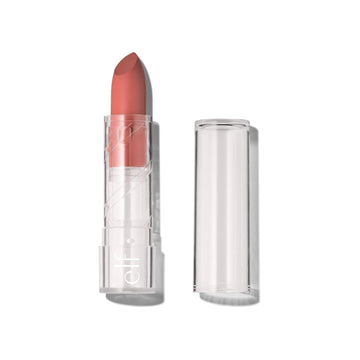 E.L.F. Cosmetics Srsly Satin Lipstick, Nourishing & Moisturizing Formula, Infused With Jojoba Oil & Macadamia Seed Oil, Nectar