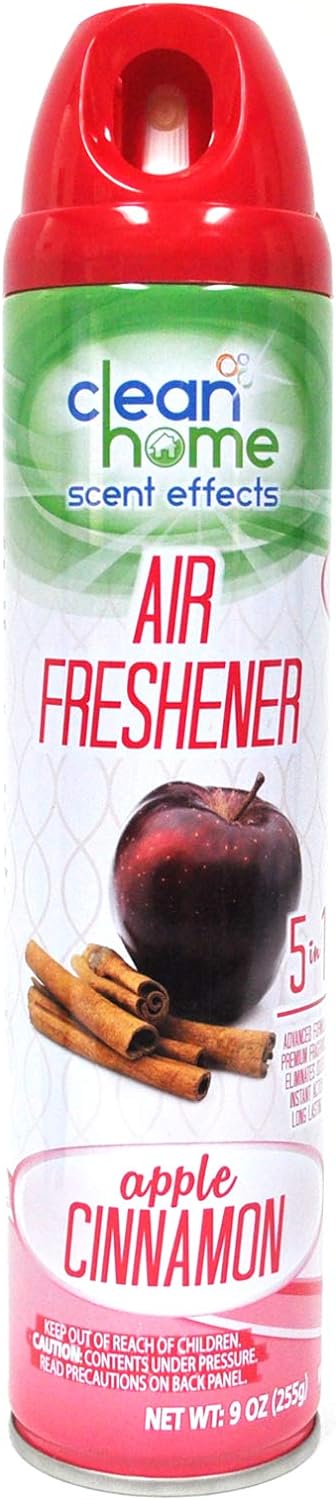 Smarthome Clean Home Scent Effects Apple Cinnamon Eliminator Air Freshener Spray : Health & Household
