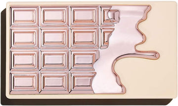 I Heart Revolution Rose Gold Glow Mini Chocolate Highlighter Palette, Shimmer Highlighter Duo