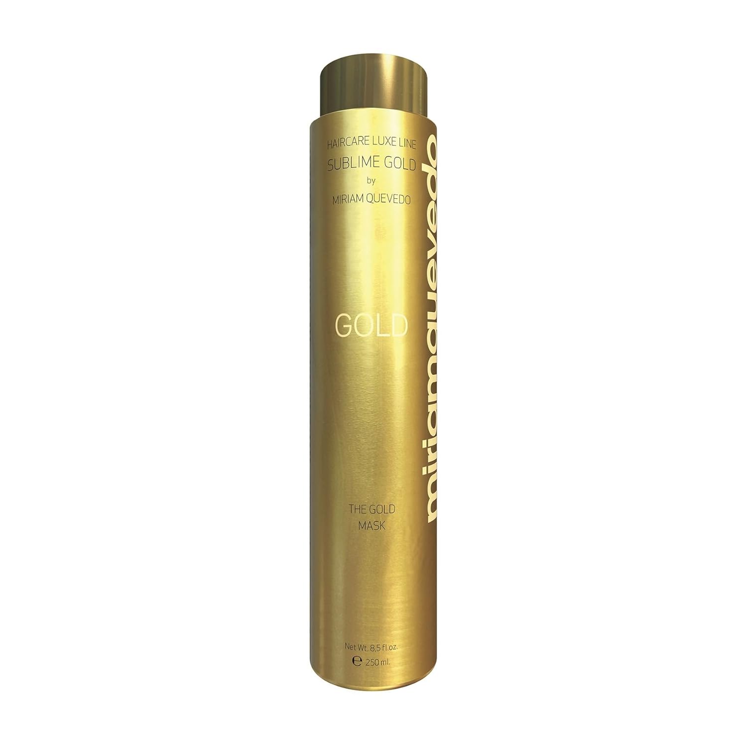 (Miriamquevedo) Mediterraneum Sublime Gold "The Gold Mask" Hair Conditioning With Micronized 24Kt Gold,Caviar,Imperial Orchid,Bio Argan Oil By Miriam Quevedo , 8.5 Fl Oz Made In Spain