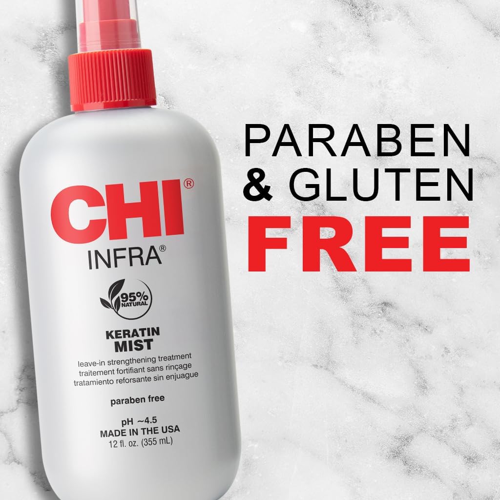 CHI Keratin Mist Leave-In Strengthening Treatment 336g : Amazon.co.uk: Beauty