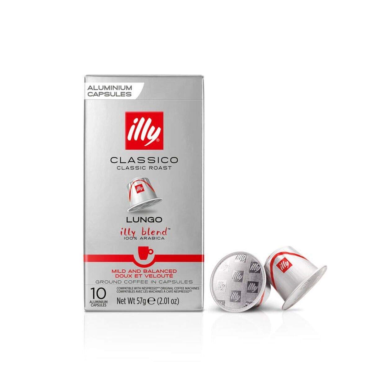 Illy Espresso – Nespresso Compatible Coffee Capsules. All 5 Blends Variety Pack: Intenso, Classico, Forte, Lungo, Decaf