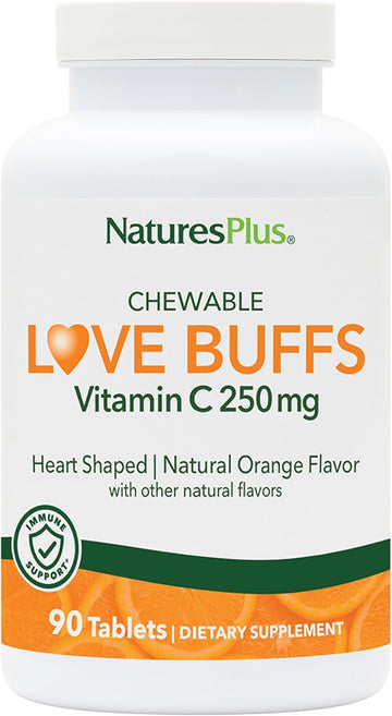 Nature'S Plus - Chewable Love Buffs Orange, 90 Chewable Tablets