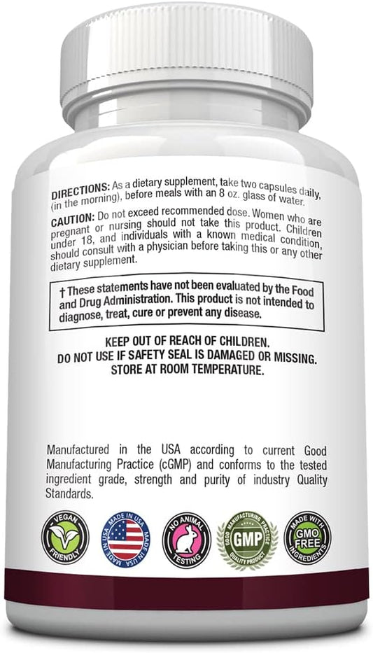 Approved Science Liversyl - Milk Thistle, Artichoke Extract, and Bioperine - Vegan - 60 Capsules - Made in The USA