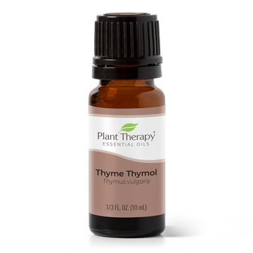 Plant Therapy Thyme Thymol Essential Oil 100% Pure, Undiluted, Natural Aromatherapy, Therapeutic Grade 10 Milliliter (1/3 Ounce)