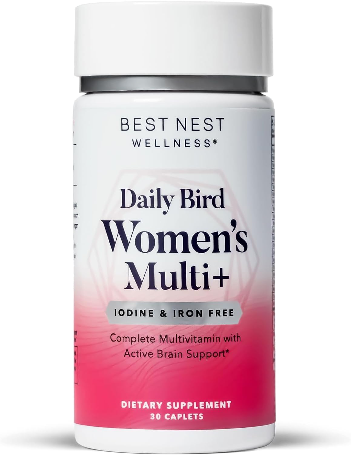 Best Nest Wellness Women'S Multivitamin With B12, Iodine & Iron Free Organic Blend, Vegan, Once Daily Methylated Vitamins, 50 Women Multivitamin, 30Ct
