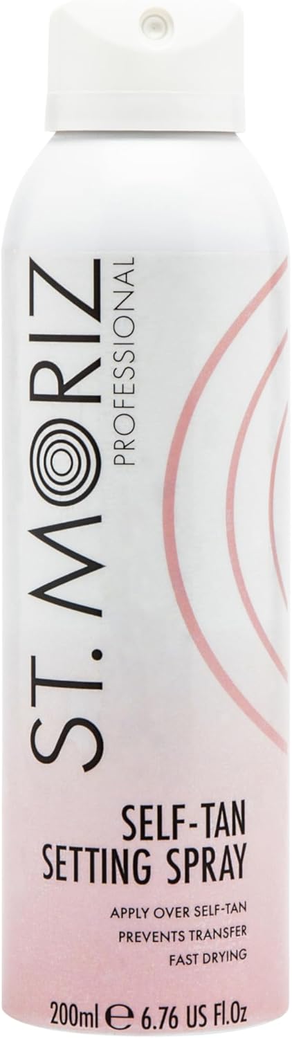 St Moriz Professional Self Tan Setting Spray | Apply Over Self-Tan to Prevent Transfer & for Quicker Drying Time | Helps Fake Tan Dry Faster, Prolongs Your Tan & Leaves a Satin Finish | Vegan | 200ml : Amazon.co.uk: Beauty