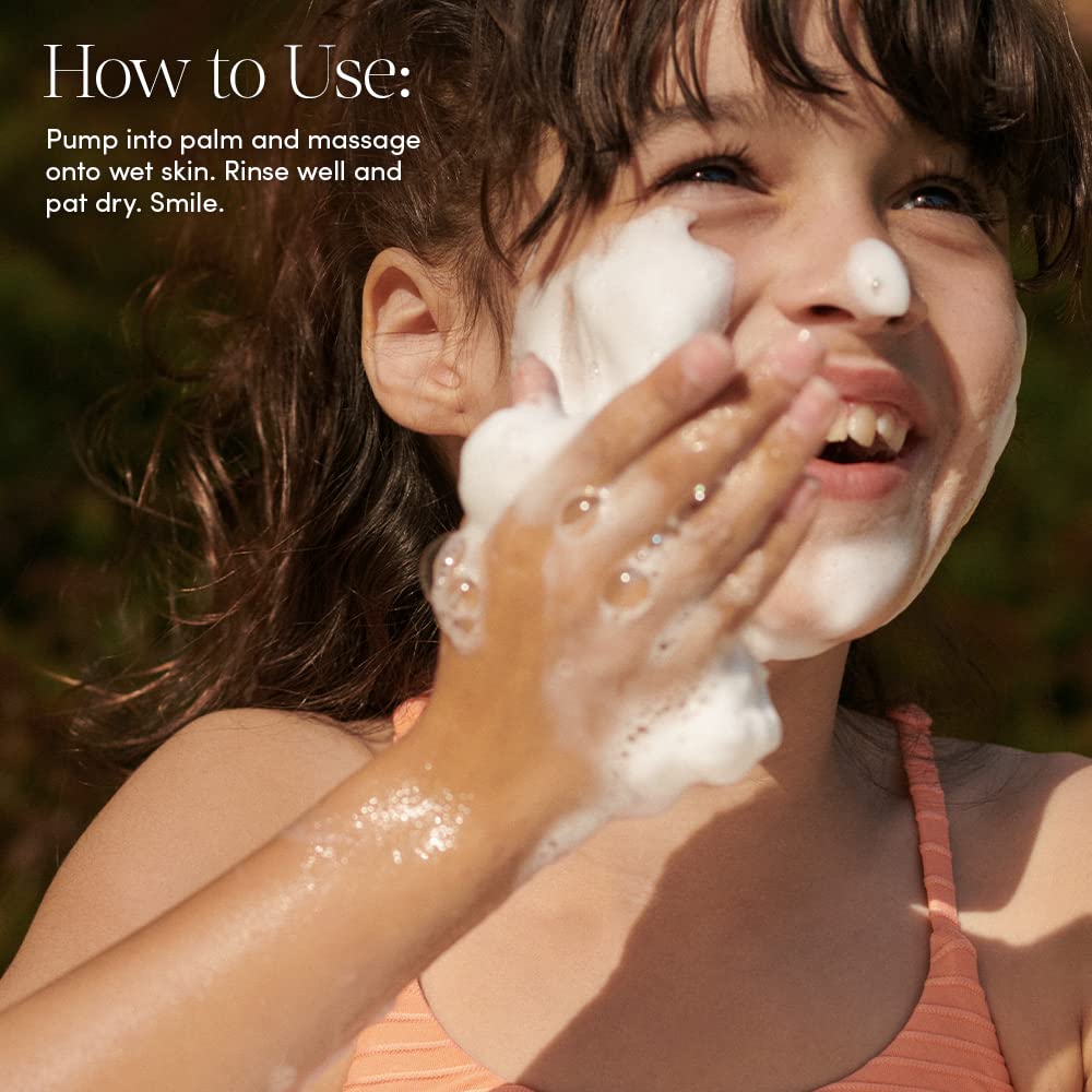 Evereden Kids Face Cream, 1.7 oz. & Kids Face Wash, 3.4 fl oz. | Fresh Pomelo Scent | 2 Item Bundle Set | Clean and Natural Kids Skincare : Beauty & Personal Care