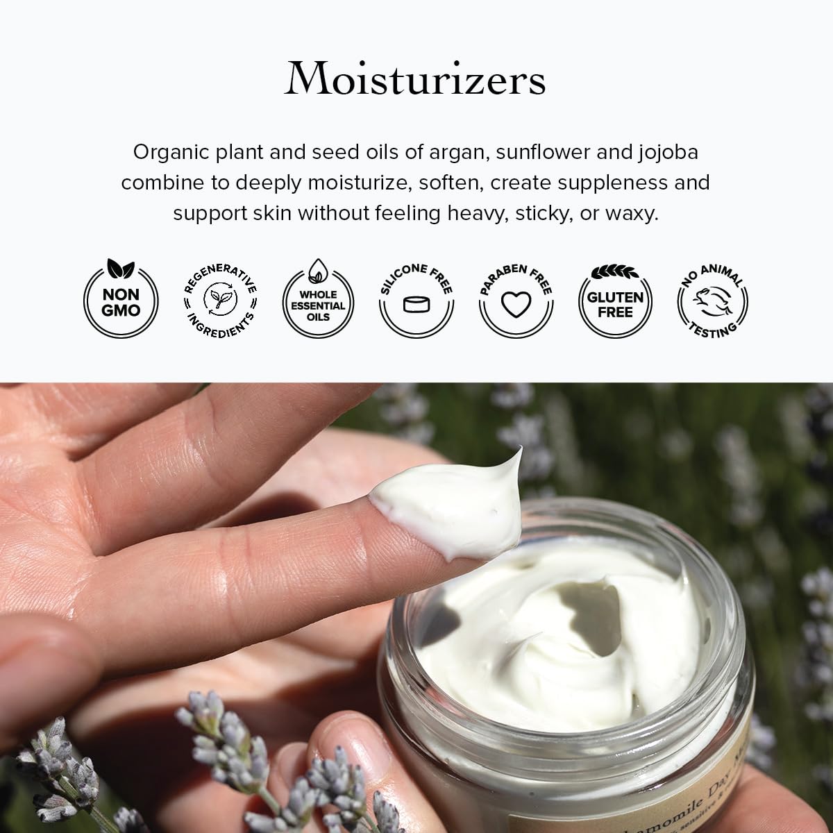 Evanhealy Blue Chamomile Moisturizer | Calming Facial Cream With Carrot Seed & Argan Oil | Creamy Moisturizer For Sensitive & Reactive Skin : Beauty & Personal Care
