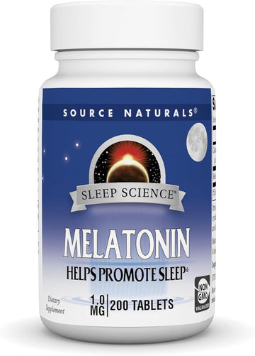 Source Naturals Melatonin 1 Mg - 200 Tablets