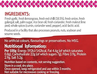 Thai Taste Red Curry Paste, 1 Kg
