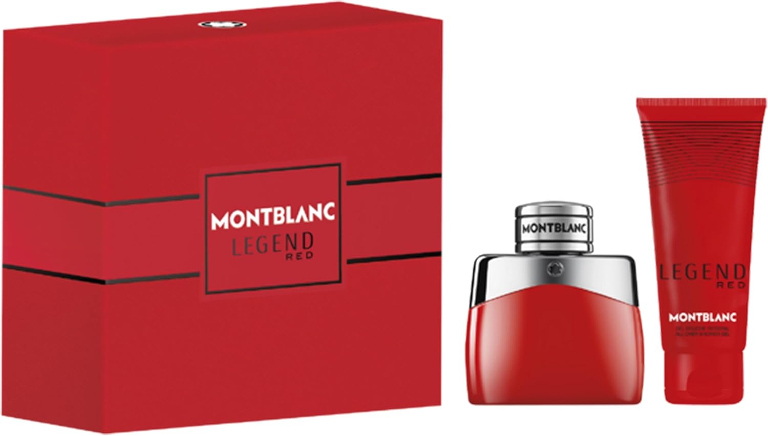 Montblanc Legend Red Gift Set: Eau De Parfum 50Ml, Shower Gel 100Ml