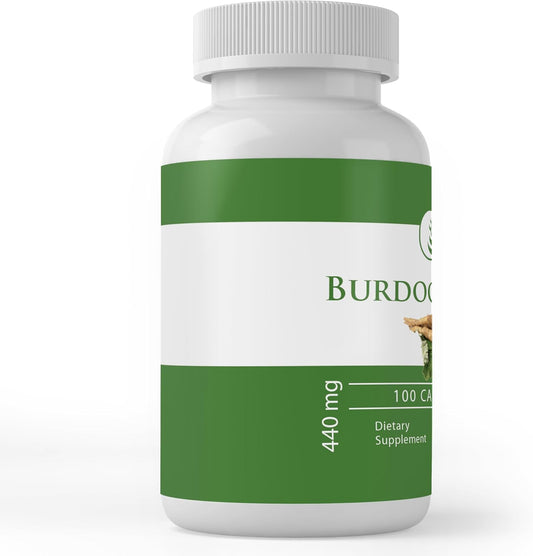 Pure Original Ingredients Burdock Root, (100 Capsules) Always Pure, No Additives Or Fillers, Lab Verified
