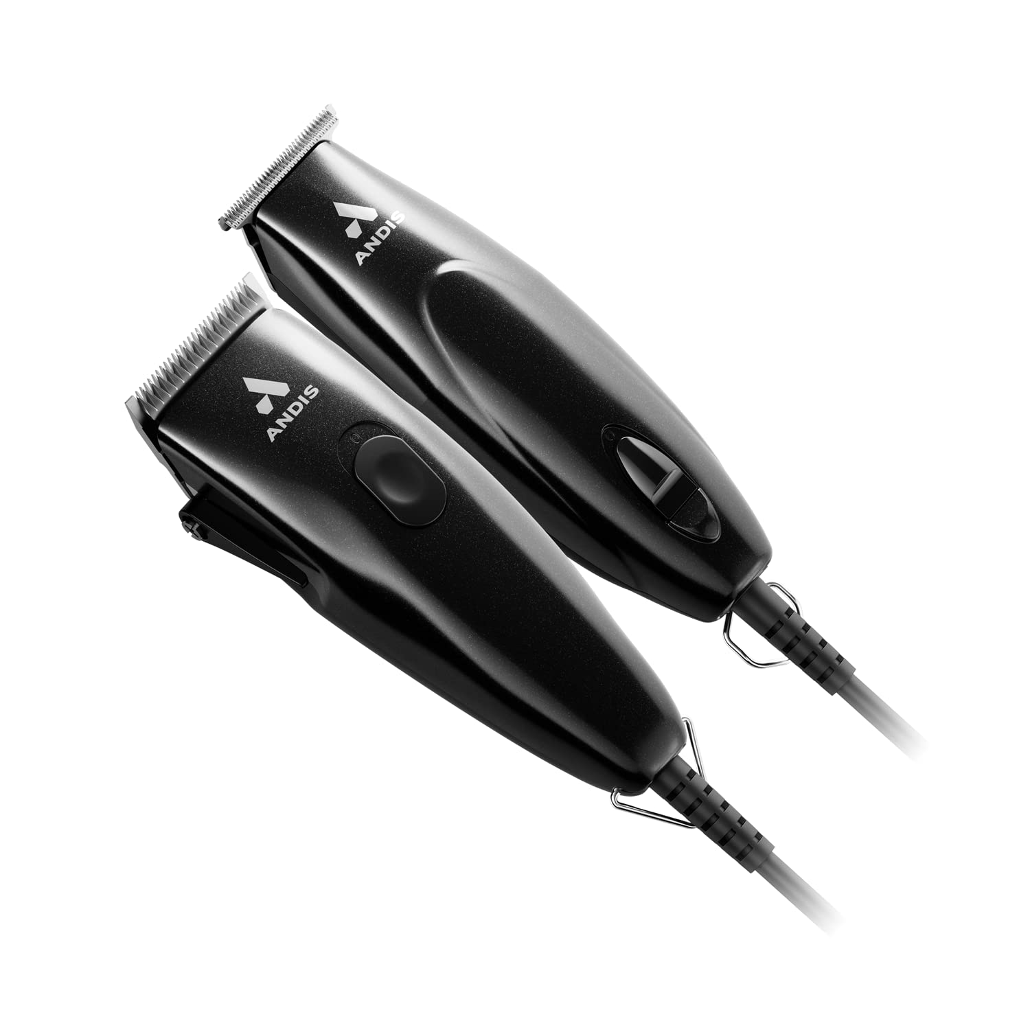 Andis 24810 Professional PivotPro and SpeedMaster Hair Clipper and Beard Trimmer PivotMotor Set, Black : Beauty & Personal Care