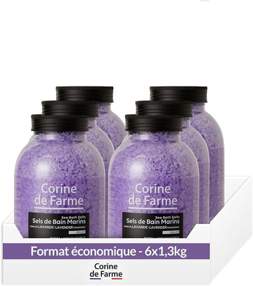 Relax Marine Bath Salts Lavender - Eco Pack Of 6