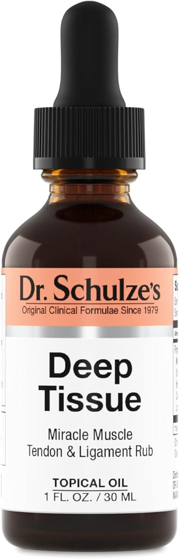 Dr. Schulze's Deep Tissue Oil | Powerful Herbal Support for Muscles, Tendons and Joints