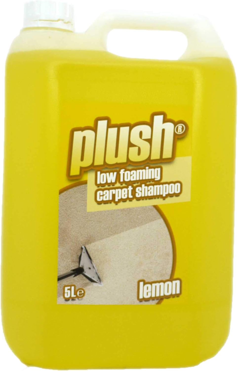 Carpet Shampoo Cleaner & Odour Deodoriser 5L Plush (LEMON)TCPCS5LEM