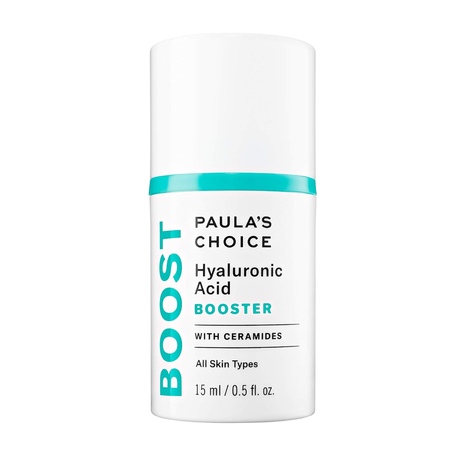 Paula'S Choice Boost Hyaluronic Acid Booster With Ceramides For Lightweight Deep Hydration, Concentrated Serum, 0.5 Ounce