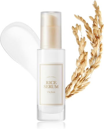 I'M From Rice Serum, 73% Fermented Rice Embryo Extract | Improve Hyperpigmentation, Boost Collagen, Vitality, Supply Nutrients To Skin With Vitamin B, Healthy Glow