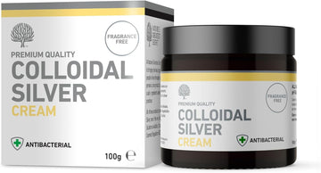 Nature'S Greatest Secret All Natural Antibacterial Cream With 81% Premium Quality Colloidal Silver 100G